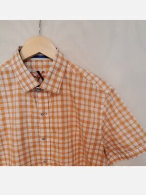 Robert Graham Short Sleeve Button Down M